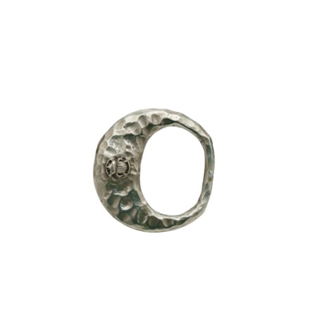 BABY BOUCLE DEMI LUNE ARGENT CLARIS VIROT
