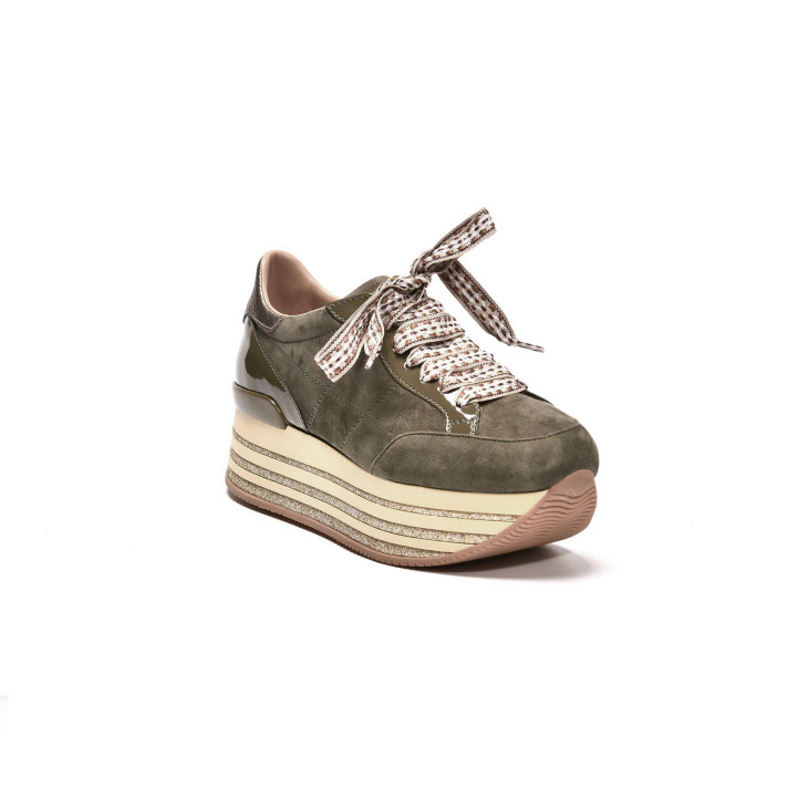 HXW3680 Maxi Kaki Hogan