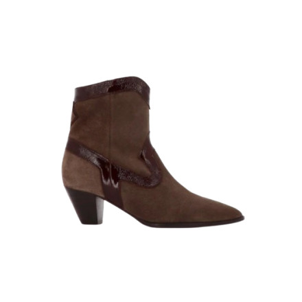 GEORGIA BOOTS NOISETTE SOCQUE PARIS