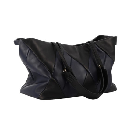 TRIXI CABAS NOIR BLEU RECO