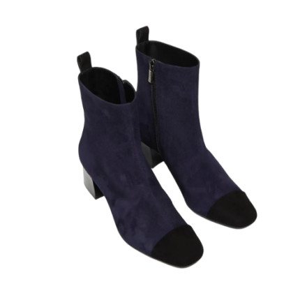 ESTIME BICOLORE BOOT BLEU/NOIR CAREL