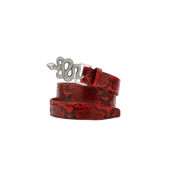CEINTURE PYTHON RUBIS CLARIS VIROT