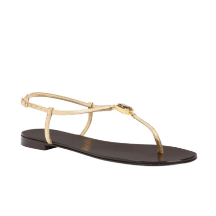 SANDALES CAMELIEE OR GANASS GIUSEPPE ZANOTTI