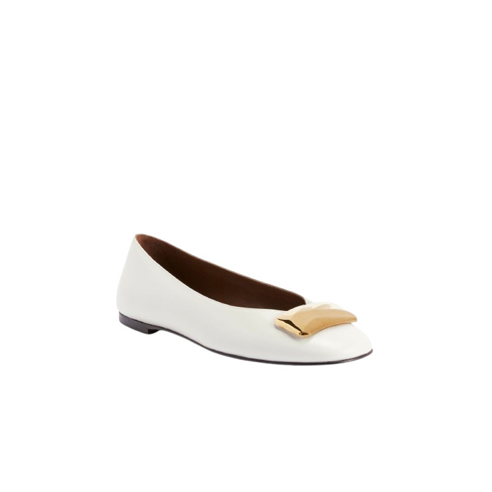 GEORGIA BALLERINES IVOIRE GIUSEPPE ZANOTTI