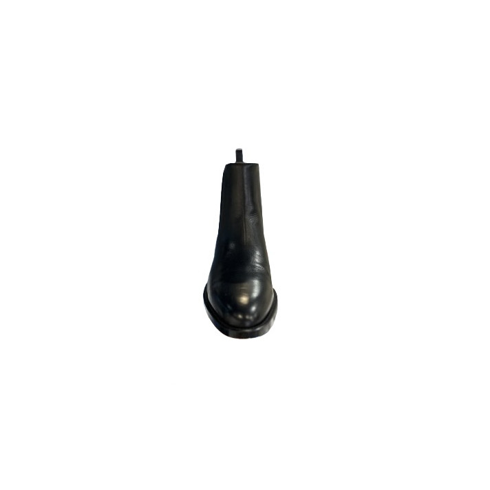BOTTINE SR471203 CUIR FOULARD NOIR SARTORE