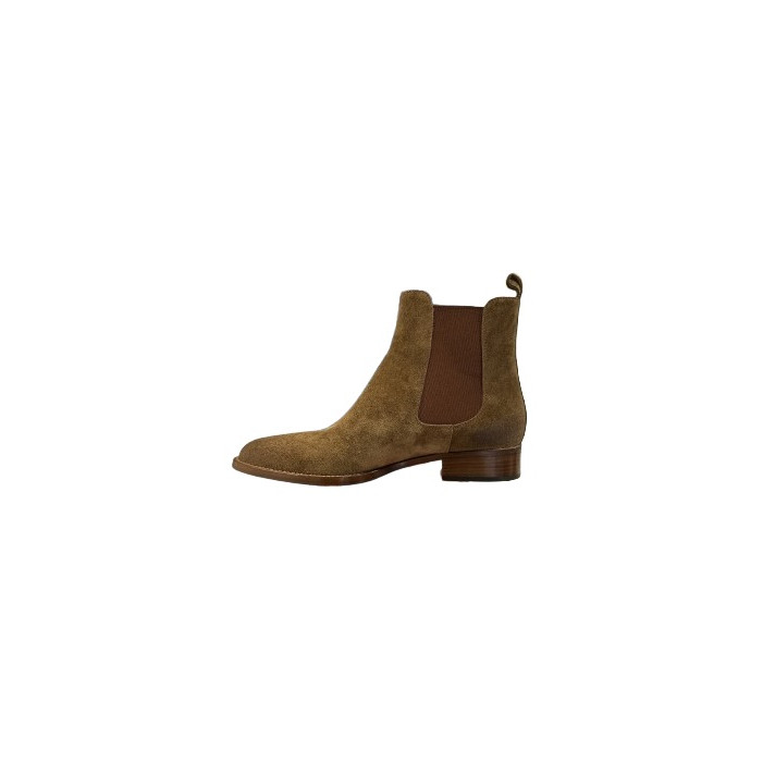 BOTTINE SR471204 CUIR VELOURS ACACIA SARTORE