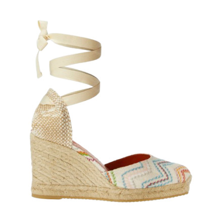 EVA ESPADRILLES COMPENSE 80 MULTICO BLC MISSONI