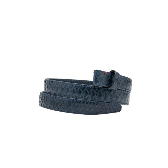 BABY CEINTURE NAVY PYTHON CLARIS VIROT