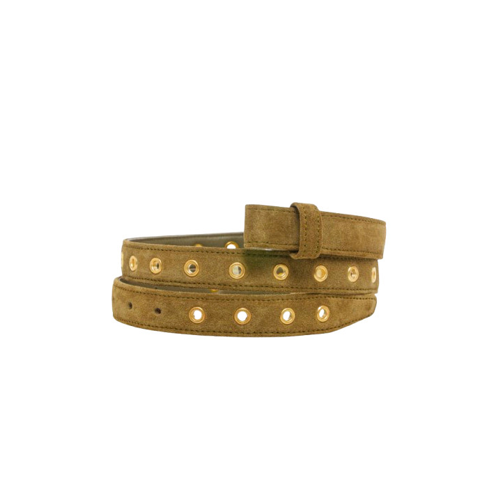 BABY CEINTURE OLIVE OEILLET CLARIS VIROT