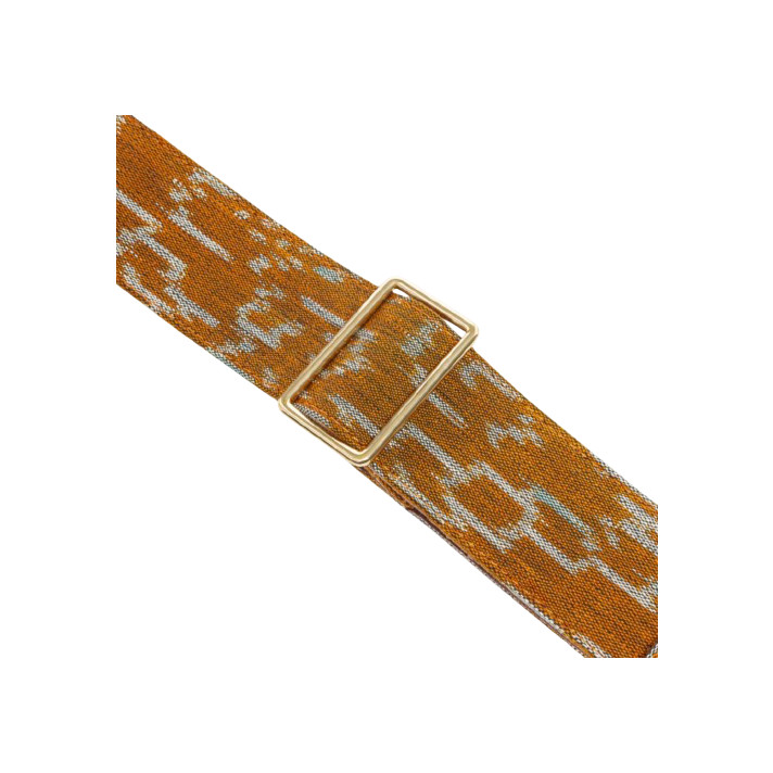 BANDOULIERE TISSUS ENDEK CAMEL/OR CLARIS VIROT