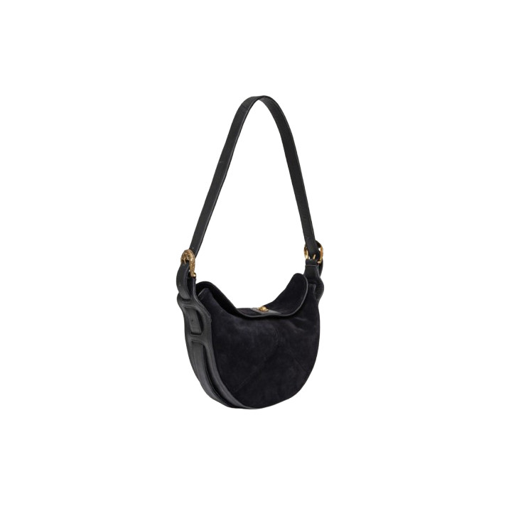 SAC ESTELLE VEAU VELOURS NOIR CLARIS VIROT