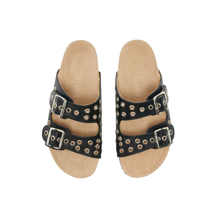 ODETTE OEILLETS NOIR CLARIS VIROT