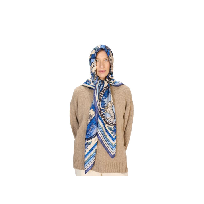 CARRE 130 CHANCE BLEU INOUI EDITIONS