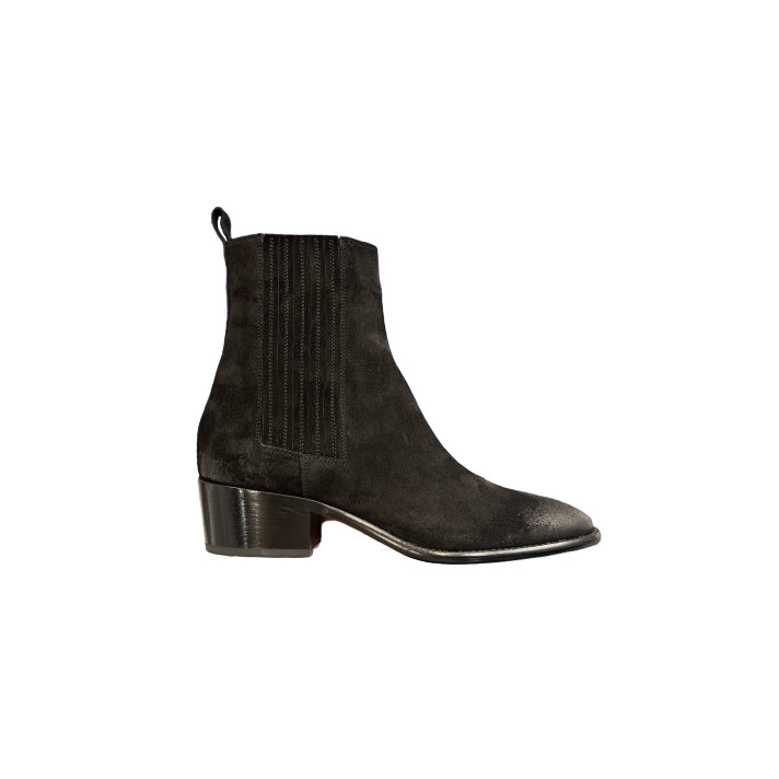 BOTTINE SR40511D WAX NERO SARTORE