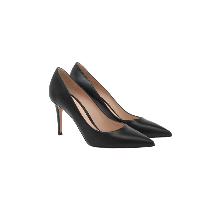 ESCARPIN GIANVITO NOIR 85 GIANVITO ROSSI