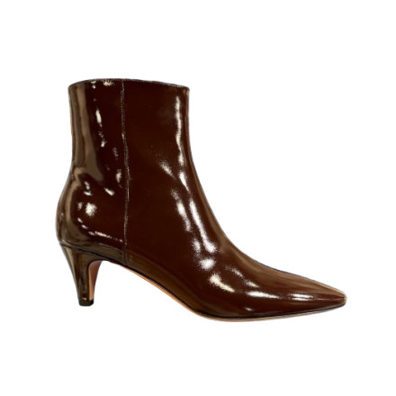 AMELIA BOTTINE 55 NUIT BOURGOGNE GIANVITO ROSSI