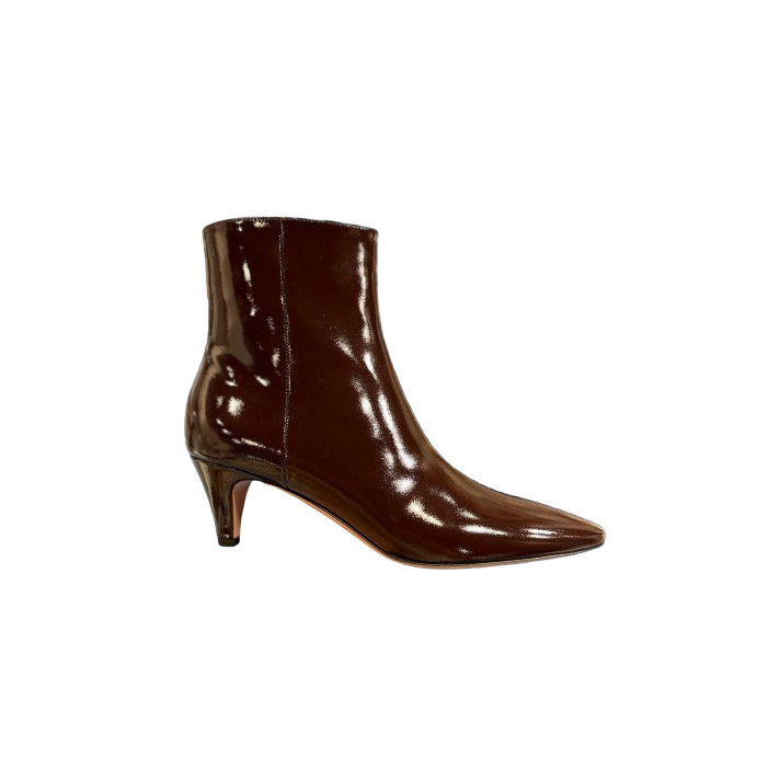 AMELIA BOTTINE 55 NUIT BOURGOGNE GIANVITO ROSSI