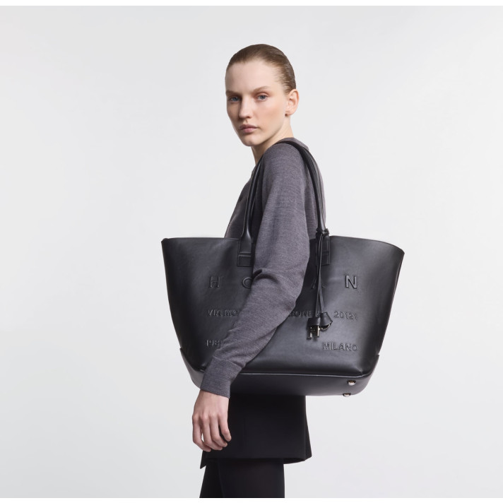 SAC SHOPPING ADRESS NOIR HOGAN