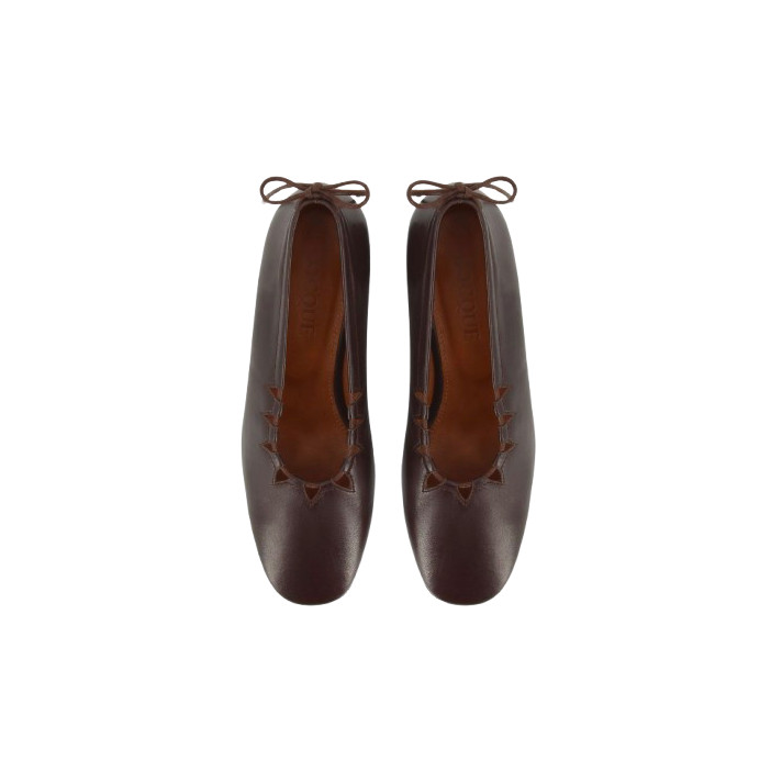 BALLERINE MOUNE CHOCO SOCQUE PARIS