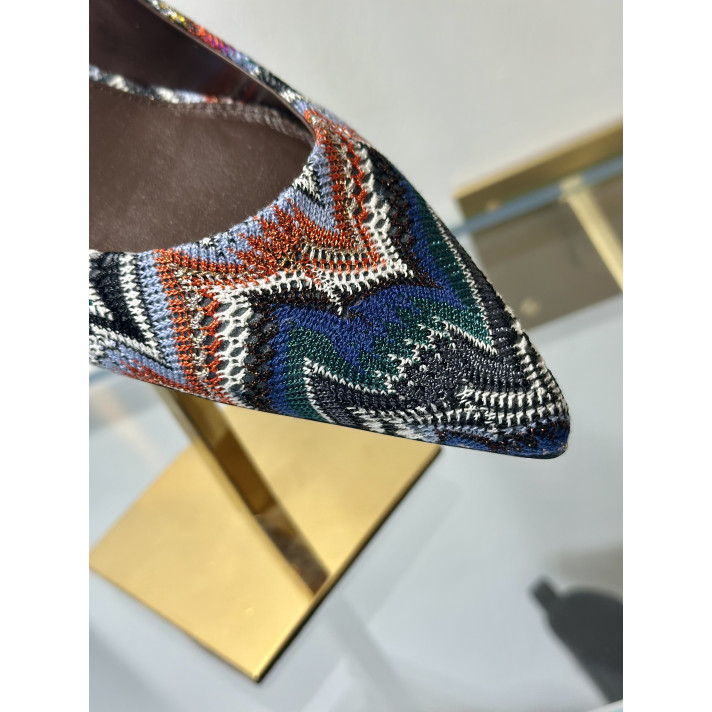 GRACE KITTEN PUMP RASHEL FLOWER MULTI MISSONI