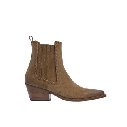 BOTTINE SR490401 CUIR VELOURS RECIFE SARTORE