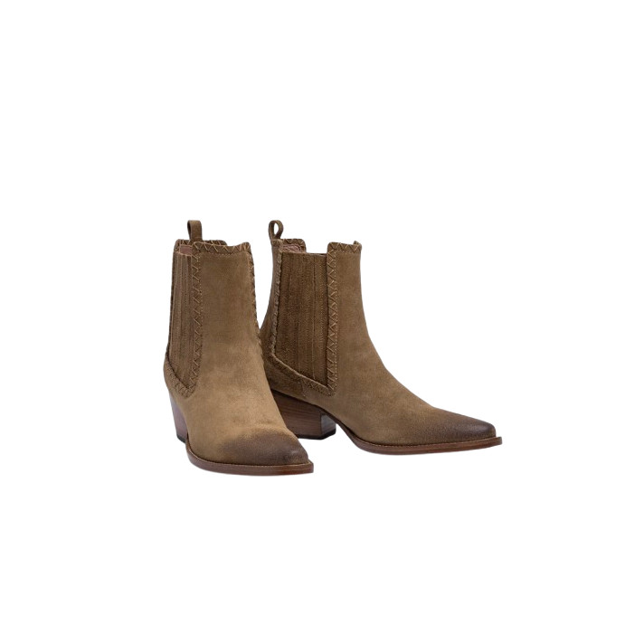 BOTTINE SR490401 CUIR VELOURS RECIFE SARTORE