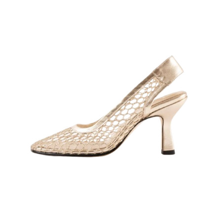 BEATRIZ SLIMBACK MESH GOLD SOULIERS MARTINEZ