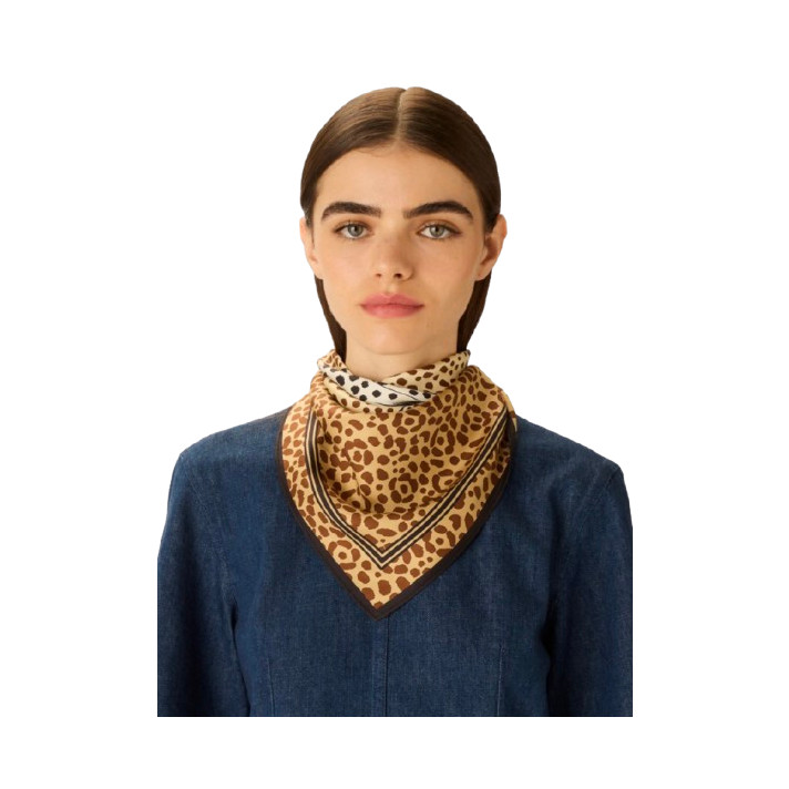 CARRE 65 FELIS BEIGE INOUI EDITIONS