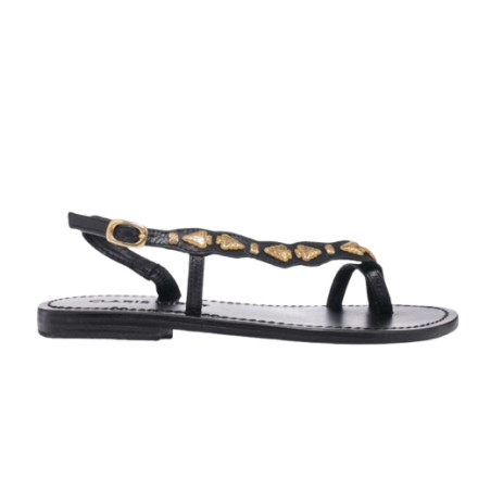 SUZETTE SANDALES NOIR CLARIS VIROT