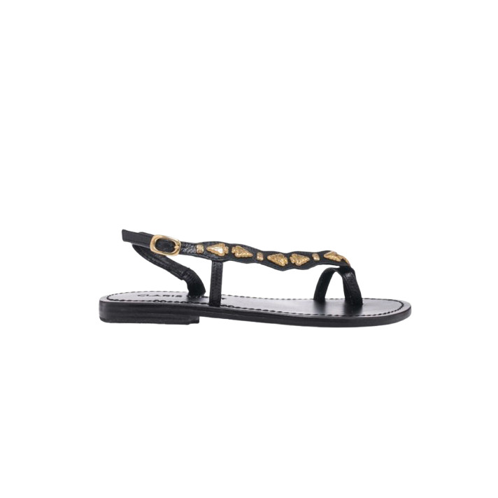 SUZETTE SANDALES NOIR CLARIS VIROT
