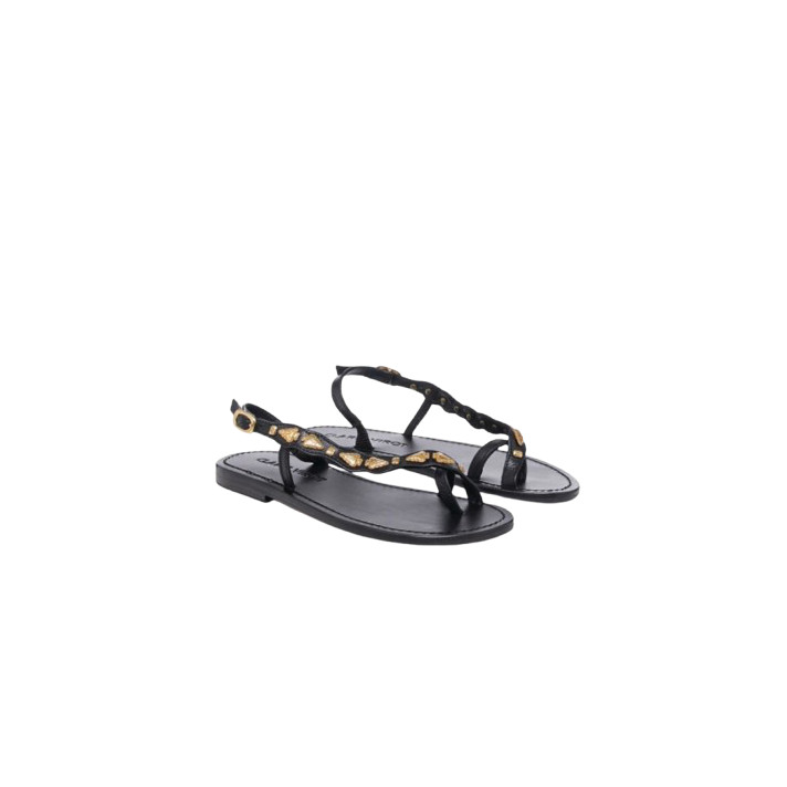 SUZETTE SANDALES NOIR CLARIS VIROT