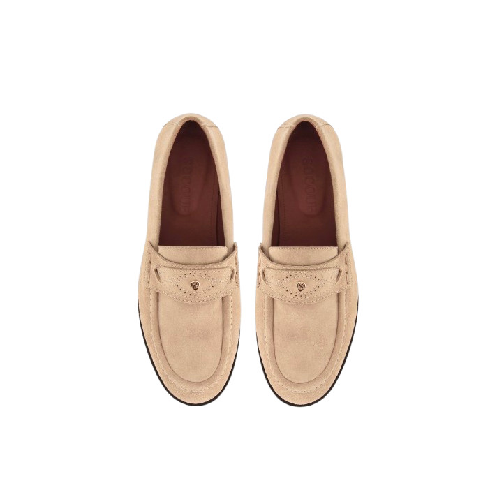 RINGO MOC DAIM TAUPE SOCQUE