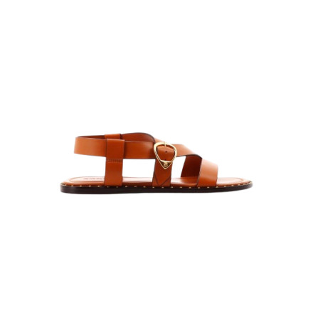 HYDRA CUIR CAMEL SOCQUE PARIS