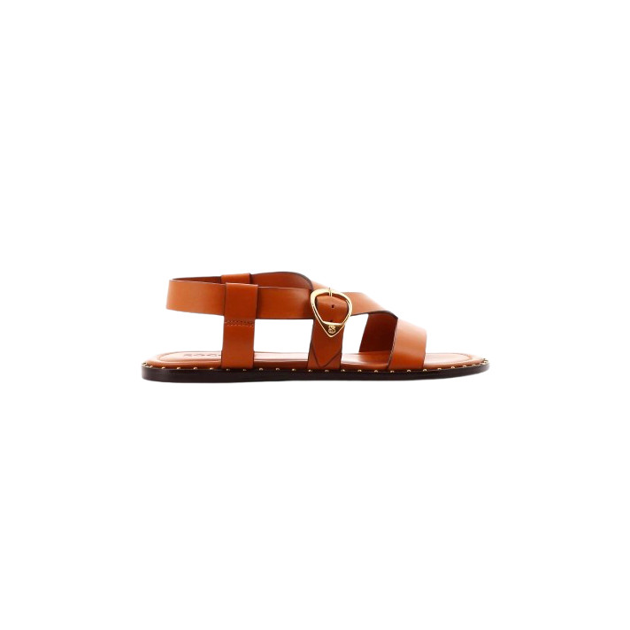 HYDRA CUIR CAMEL SOCQUE PARIS