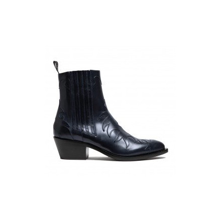 BOTTINE SR 3645 FLAMME PARMA NAVY SARTORE