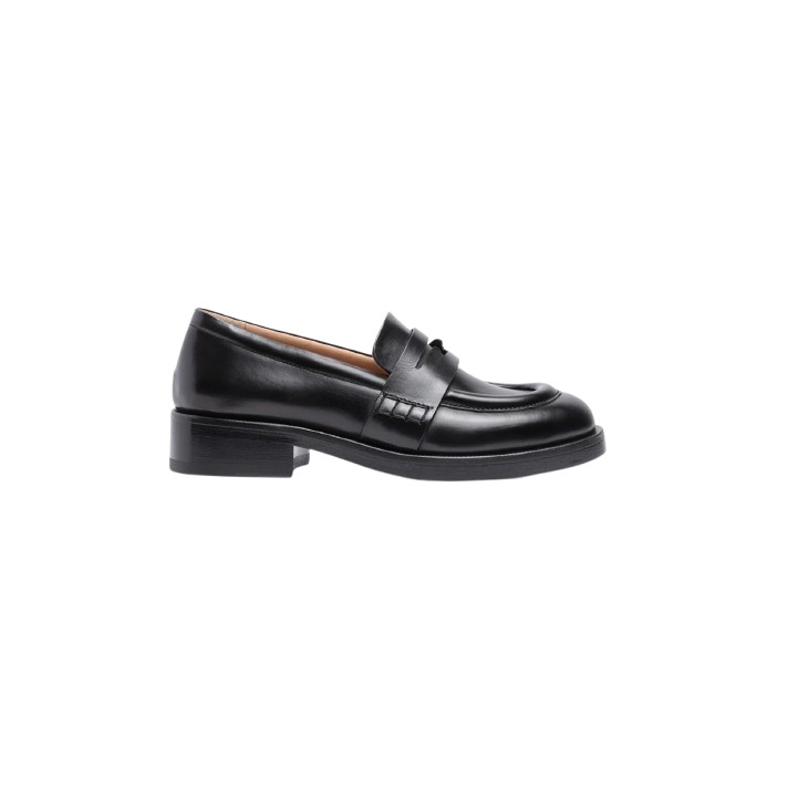 MOCASSIN SR482803 POSITANO CUIR NERO SARTORE