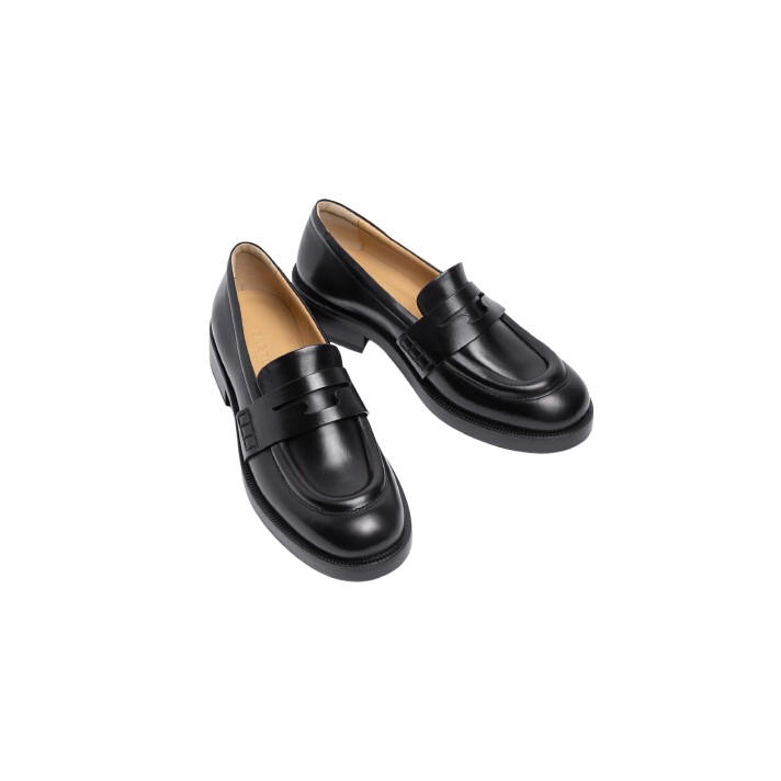 MOCASSIN SR482803 POSITANO CUIR NERO SARTORE