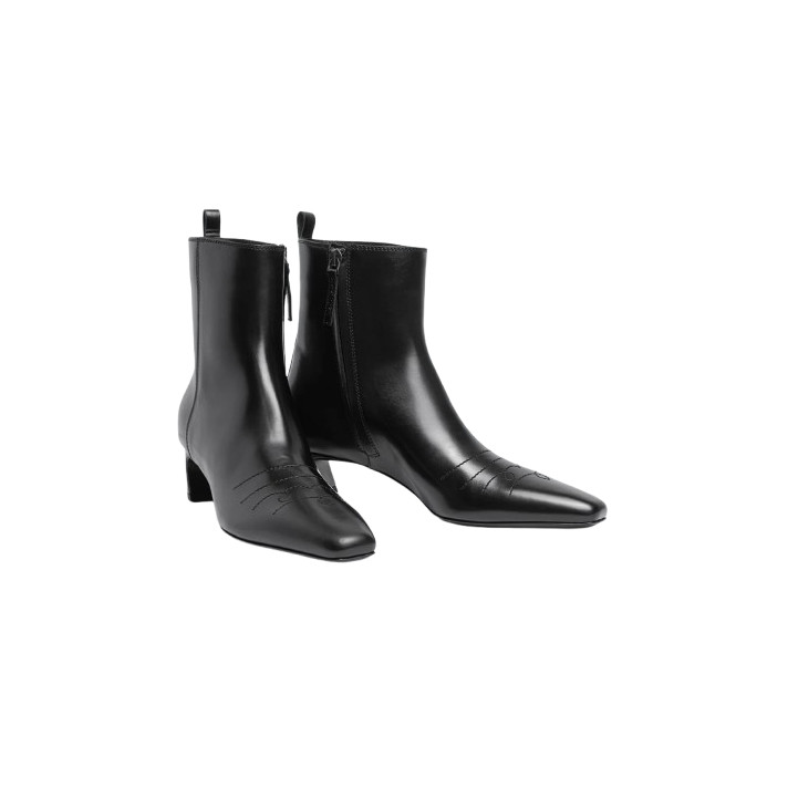 BOTTINE SR483508 PARMA CUIR NERO SARTORE