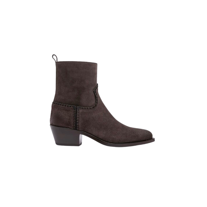 BOTTINE SR500901 VELOURS PEPE MARRON SARTORE