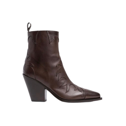 BOTTINE 85 SR 3666 FLAMME TALON EBENO SARTORE