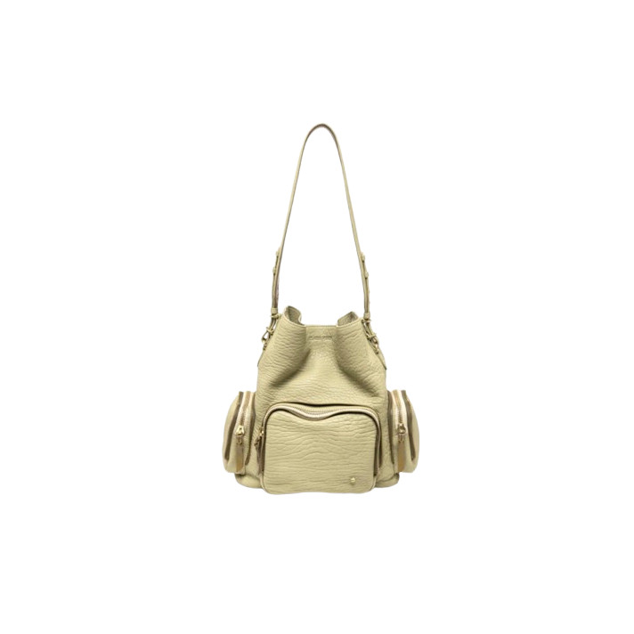 SAC LENNY CUIR BUBBLE VERDELATTE CLARIS VIROT