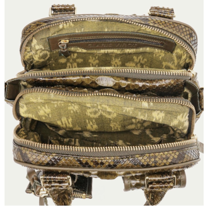 SAC RICHIE PYTHON KAKI CLARIS VIROT