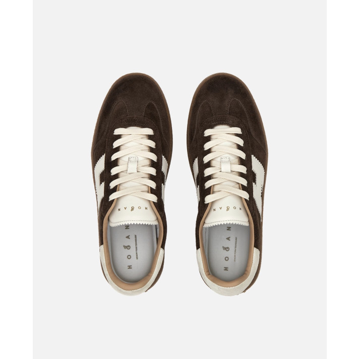 HXW6980 SNEAKERS DOUBLE COOL CHOCOLAT HOGAN