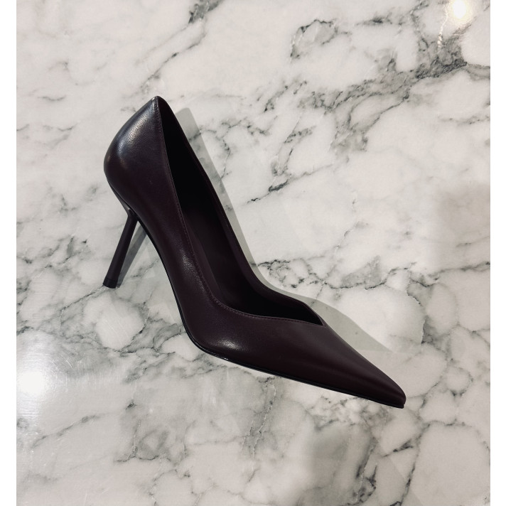 ESCARPIN DECO VIVIENNE 80 CHERRY LESILLA