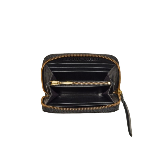 PORTE MONNAIE MINI BOB PYTHON  NOIR CLARIS VIROT