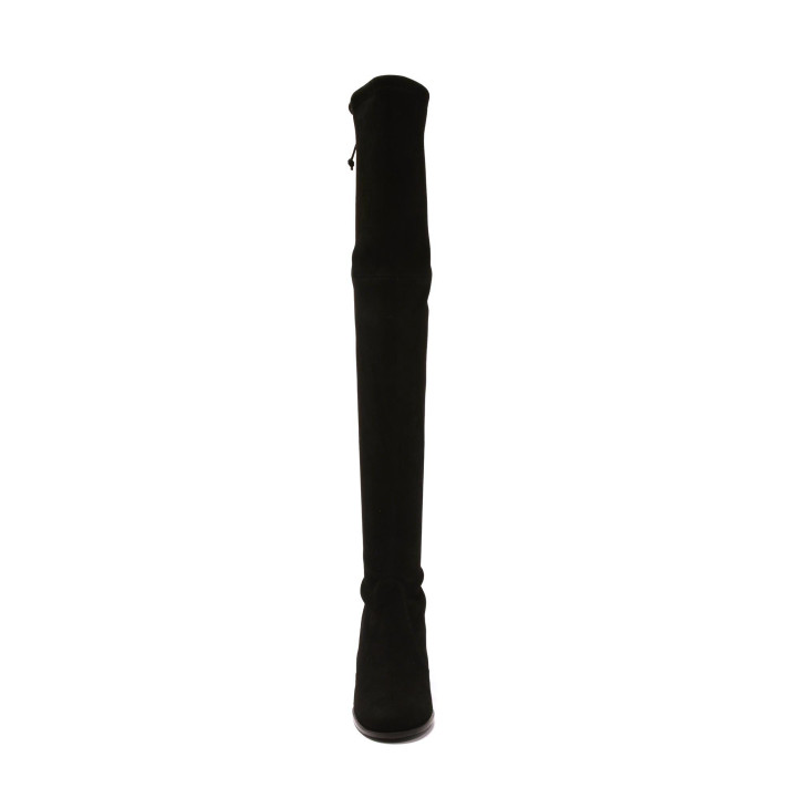Tieland Suede Noir Stuart Weitzman